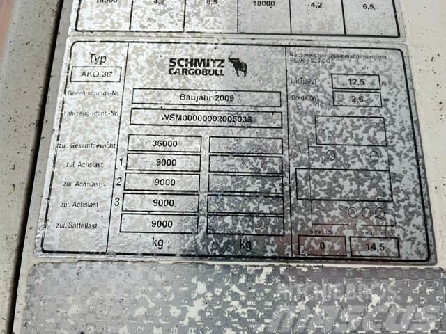 Schmitz Cargobull AKO 36 THERMOKING / BOX L=12367 mm Chladiarenské prívesy