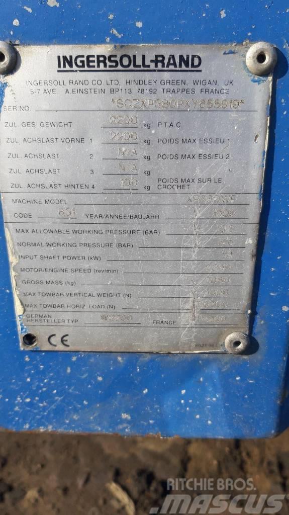Ingersoll Rand XR 380 Kompresory
