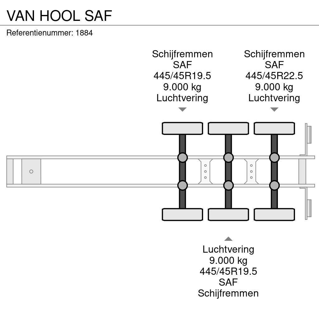 Van Hool SAF Plachtové návesy