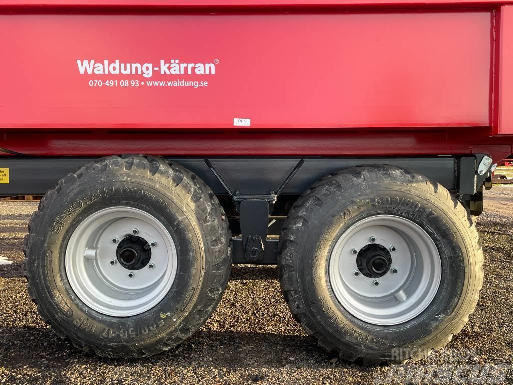 Waldung 9 ton för hjulgrävare automatläm Sklápacie prívesy