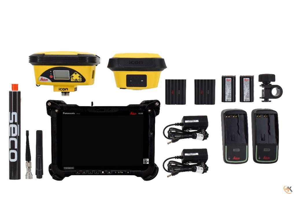 Leica iCON iCG60 & iCG70 900MHz Base/Rover w/ CC200 iCON Ďalšie komponenty