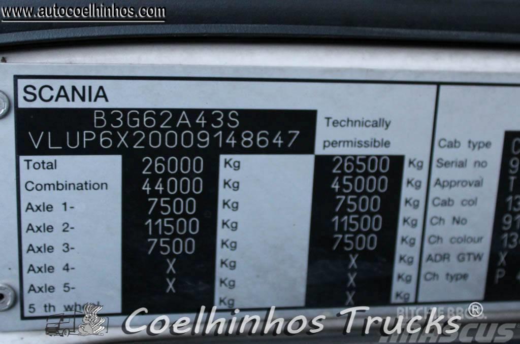 Scania P 380  Retarder Nákladné vozidlá s bočnou zhrnovacou plachtou