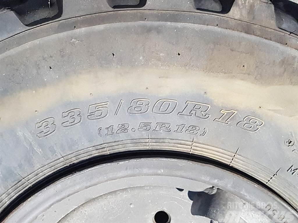 Ahlmann AS50-Solideal 12.5-18-Dunlop 12.5R18-Tire/Reifen Pneumatiky, kolesá a ráfiky