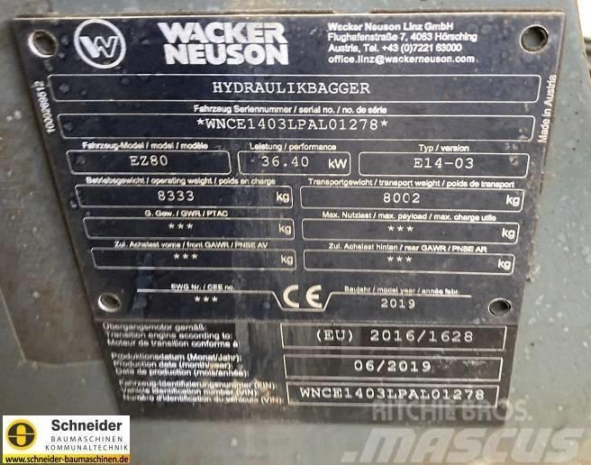 Wacker Neuson EZ 80 Midi rýpadlá 7 t - 12 t