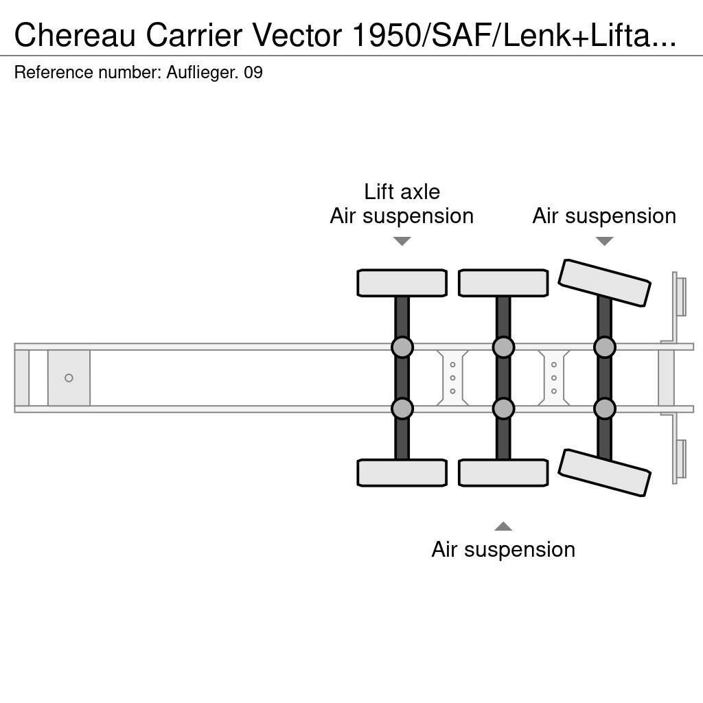 Chereau Carrier Vector 1950/SAF/Lenk+Liftachse/LBW Chladiarenské návesy