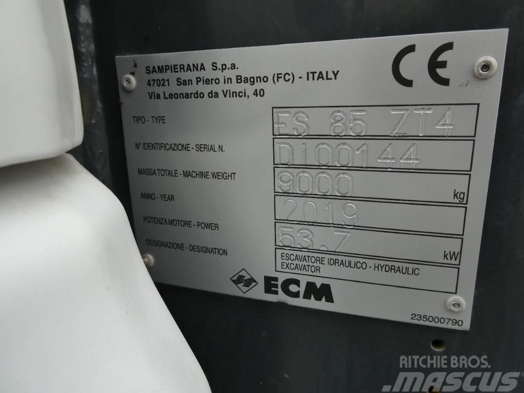 ECM ES 85 ZT4 Midi rýpadlá 7 t - 12 t