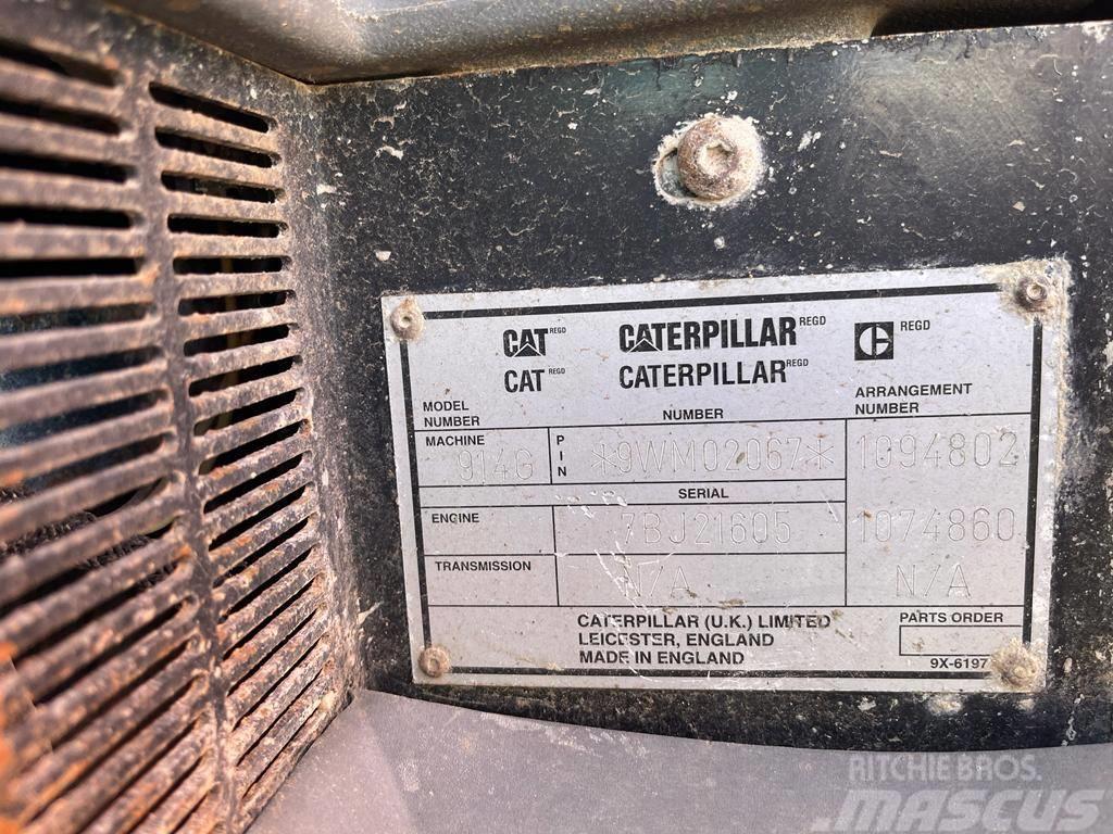 CAT 914 G Kolesové nakladače