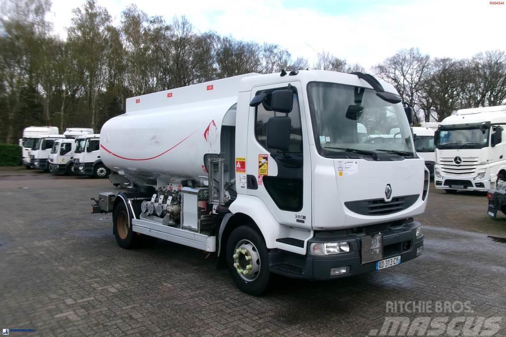 Renault Midlum 280 Dxi 4x2 fuel tank 11.3 m3 / 3 comp Cisternové nákladné vozidlá
