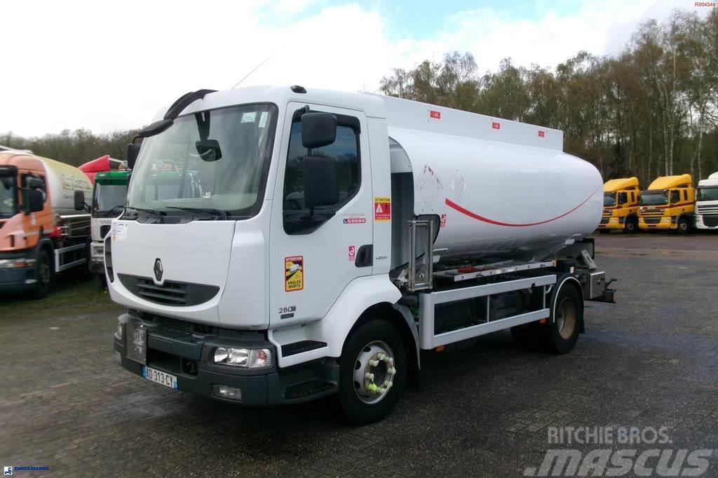 Renault Midlum 280 Dxi 4x2 fuel tank 11.3 m3 / 3 comp Cisternové nákladné vozidlá
