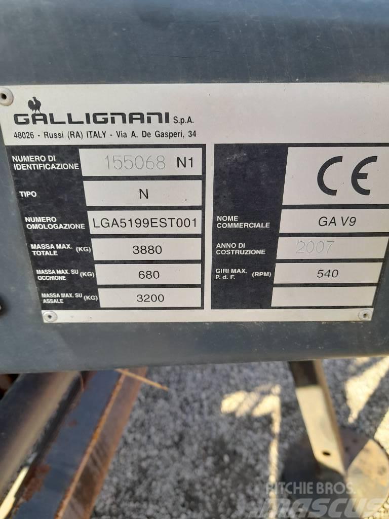 Gallignani GA V9 Industry Lisy na okrúhle balíky