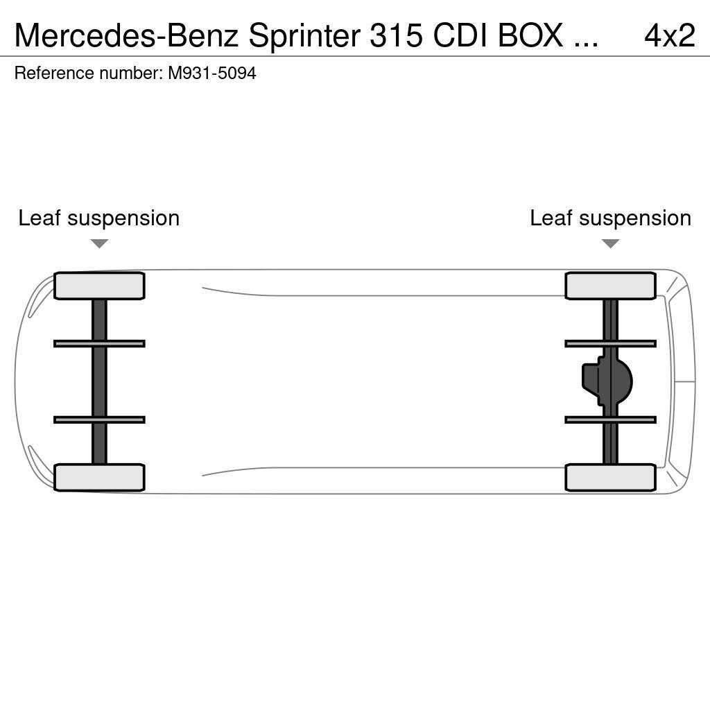 Mercedes-Benz Sprinter 315 CDI BOX L=4380 mm Iné