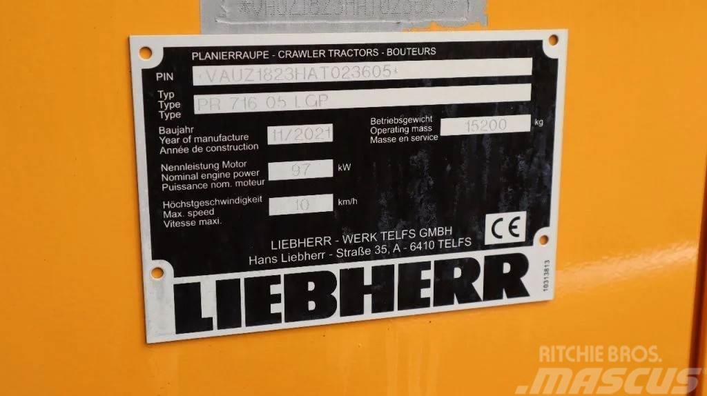 Liebherr PR 716 LGP | 3-SHANK RIPPER | 147 HOURS! Pásové dozéry