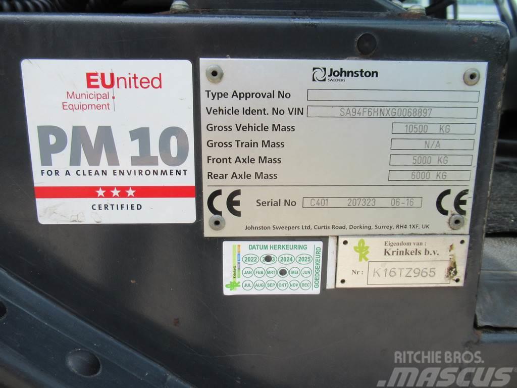 Johnston C401 EURO6 Veegmachine Zametacie vozidlá