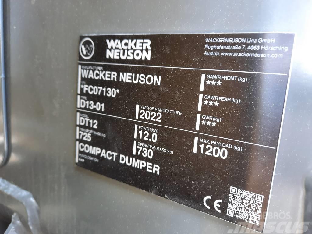 Wacker Neuson DT12 Pásové sklápače
