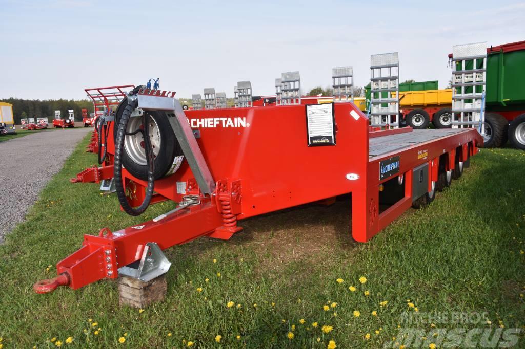 Chieftain 3-axl Maskintransportkärra traktor 24 ton Ostatné návesy