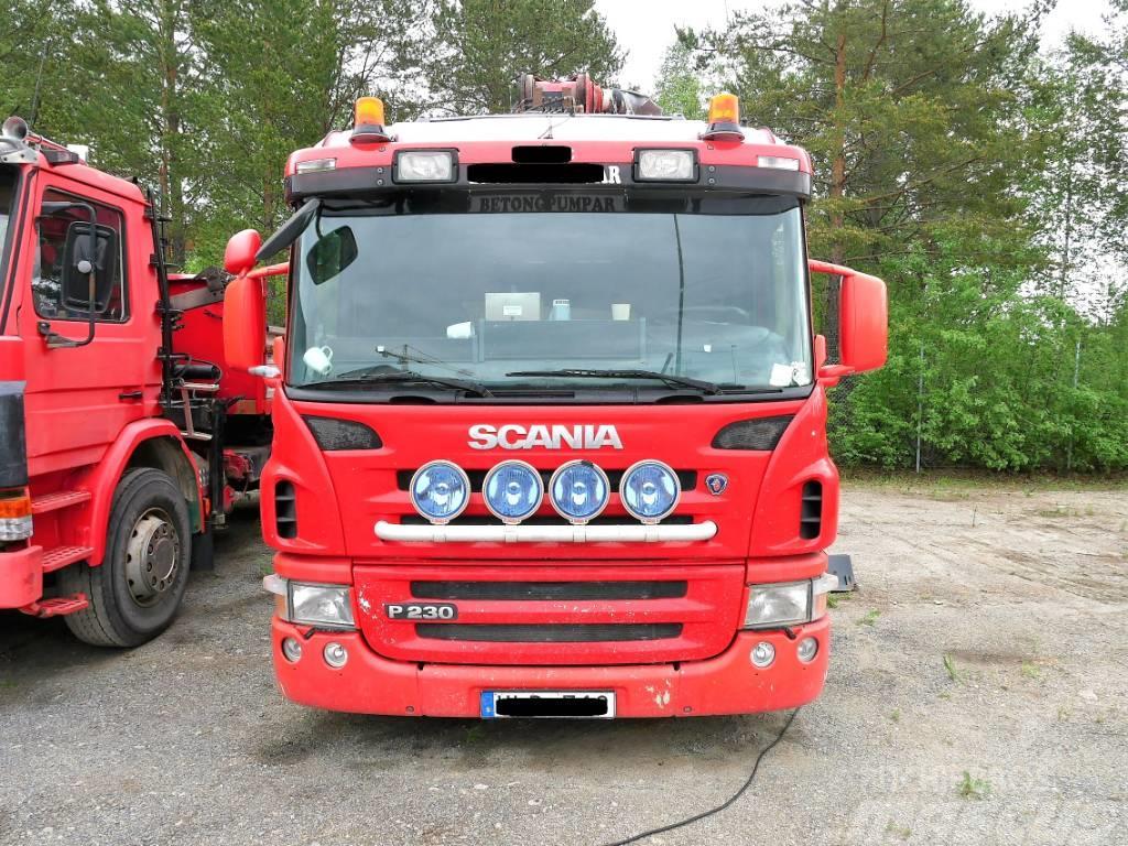 Scania P230 4x2 4x2 Nákladné autá s čerpadlami betónu