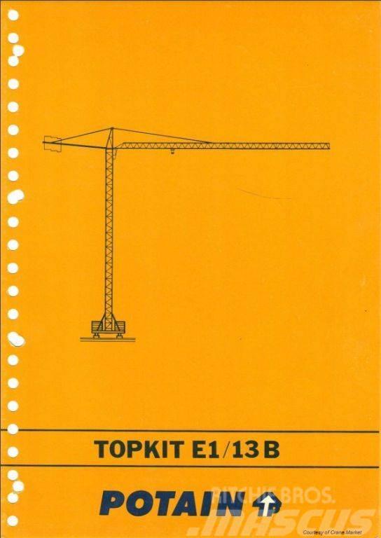 Potain TOPKIT E1/13B Ostatná zdvíhacia technika