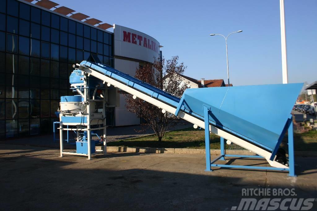 Metalika MBT-500V Concrete mixing plant (Compact) Dávkovače betónu