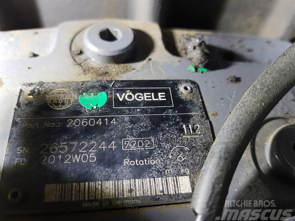 Vögele 2060414 (A10VG45+A10VG28) - Drive pump/Fahrpumpe/R Hydraulika