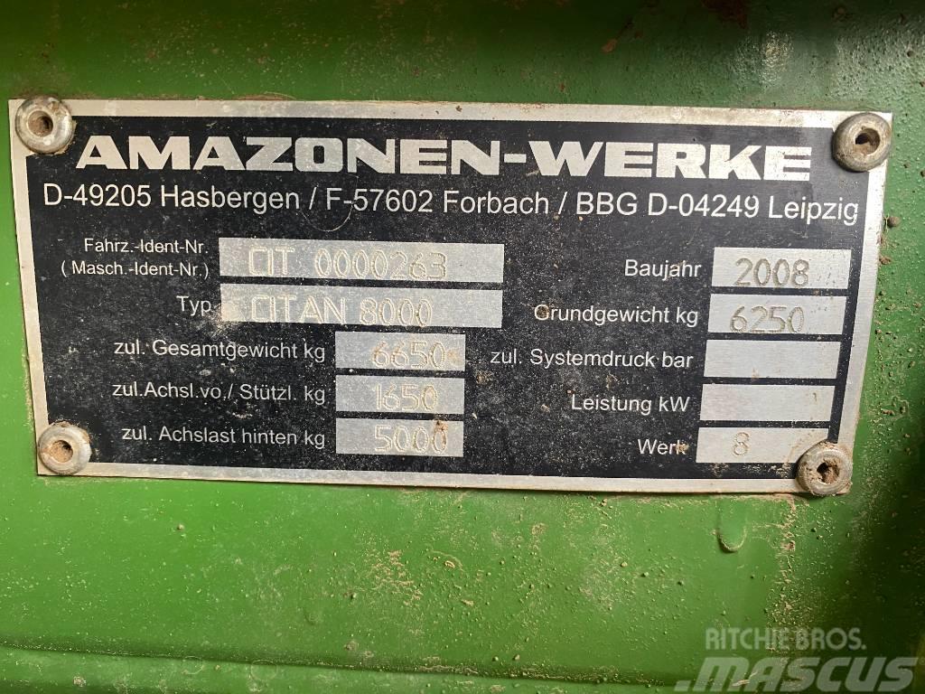 Amazone Citane 8000 Mechanické sejačky