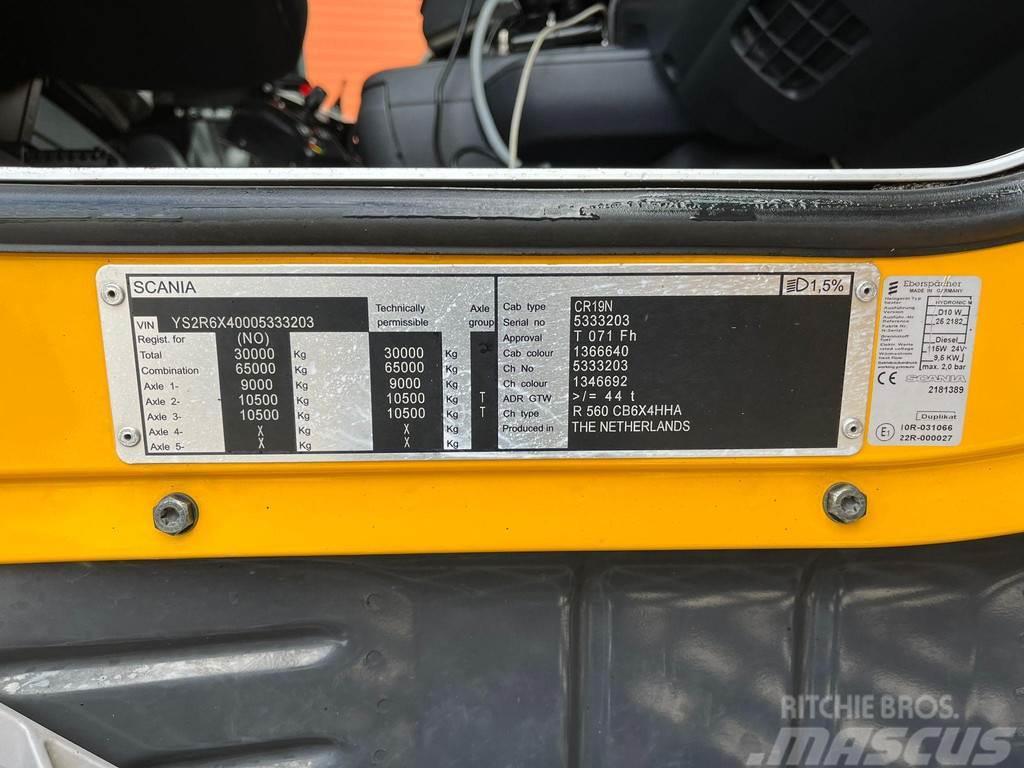 Scania R 560 6x4 RETARDER / BOX L=4951 mm Sklápače