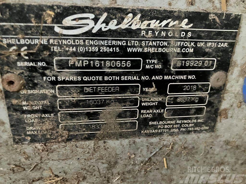 Shelbourne Reynolds Powermix 22 Rozmetadlá maštaľného hnoja