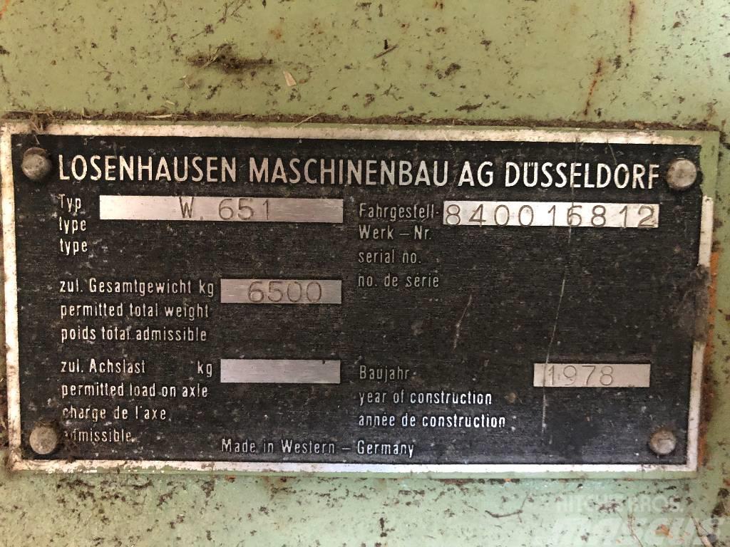 Losenhausen W 651 Pôdne kompaktory