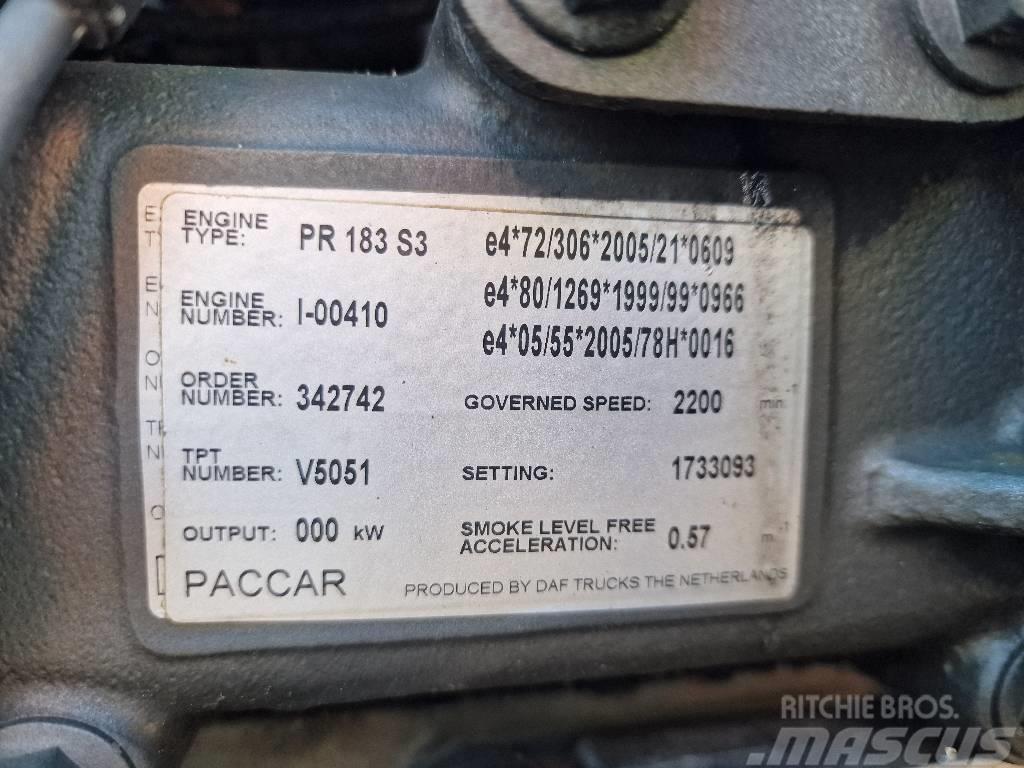 Paccar PR 183 S3 Motory