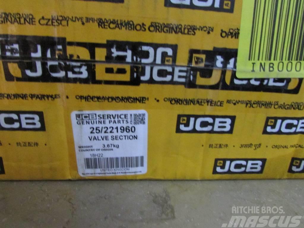 JCB Valve Section / Ventilblock Neu 25/221960 Hydraulika
