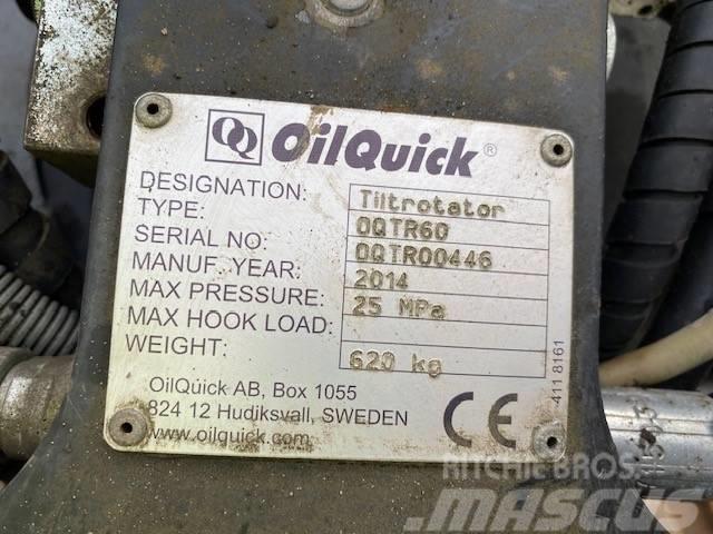 OilQuick Tiltrotator OQ TR 60 (99002525) OQ 65 Rýchlospojky