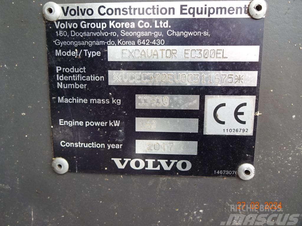 Volvo EC 300 EL Pásové rýpadlá