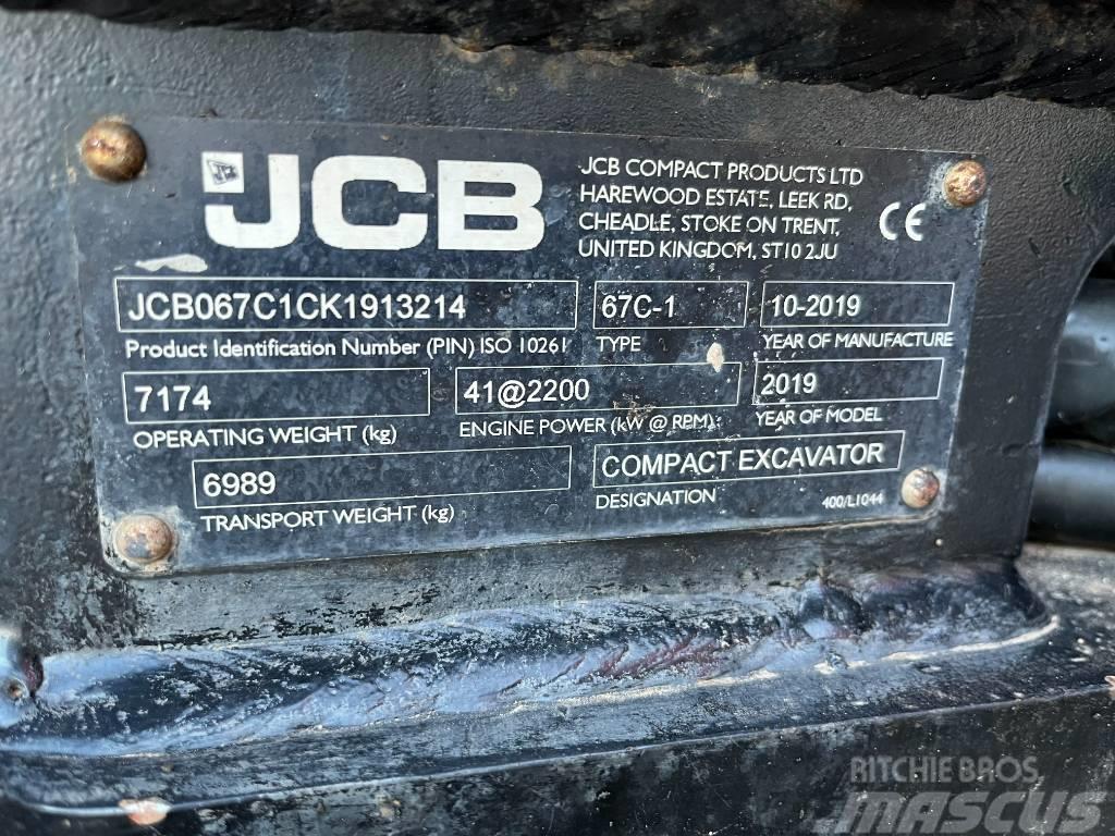 JCB 67 C Mini rýpadlá < 7t