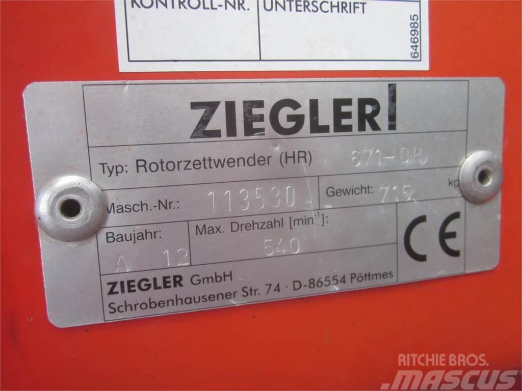 Ziegler HR 671 - DH Obracače a zhrabovače sena