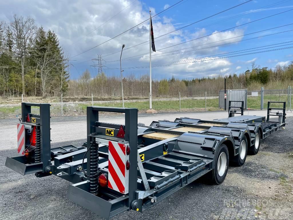 NC 3-axlad Traktordragen Skogsagri Snabb leverans Nízko rámové nákladné automobily
