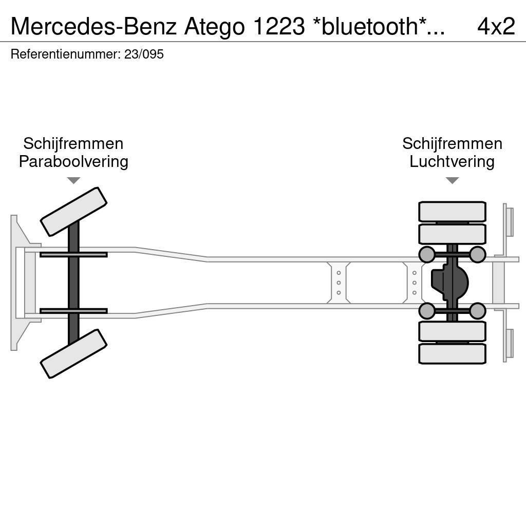 Mercedes-Benz Atego 1223 *bluetooth*Luchtvering achteras verstel Hákový nosič kontajnerov