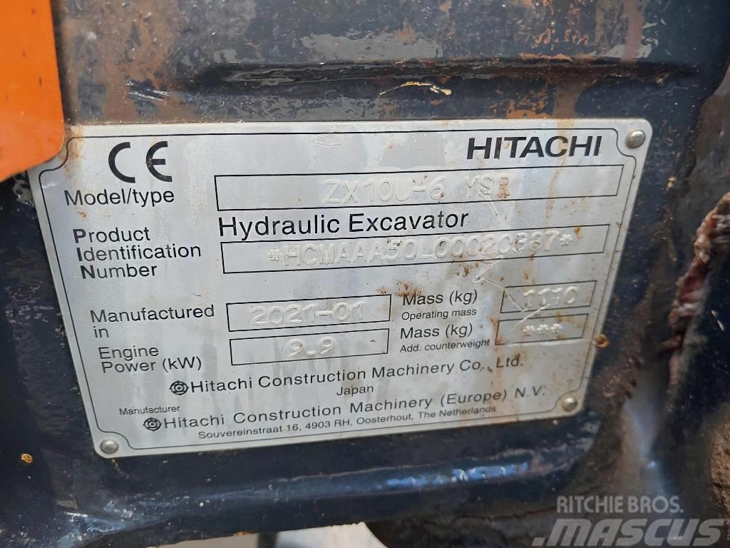 Hitachi ZX10U-6 Mini rýpadlá < 7t