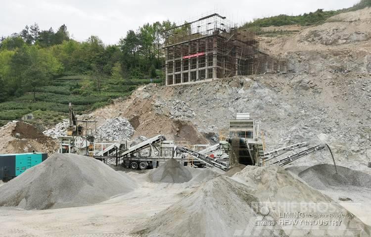 Liming PE600*900 mobile jaw crusher with diesel engine Mobilné drviče