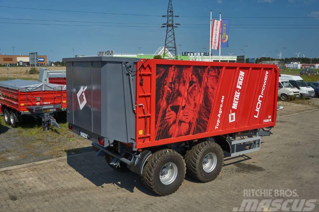 Metal-Fach T935/6 - 32m3 trailer with front sliding wall Prívesy na všeobecné použitie