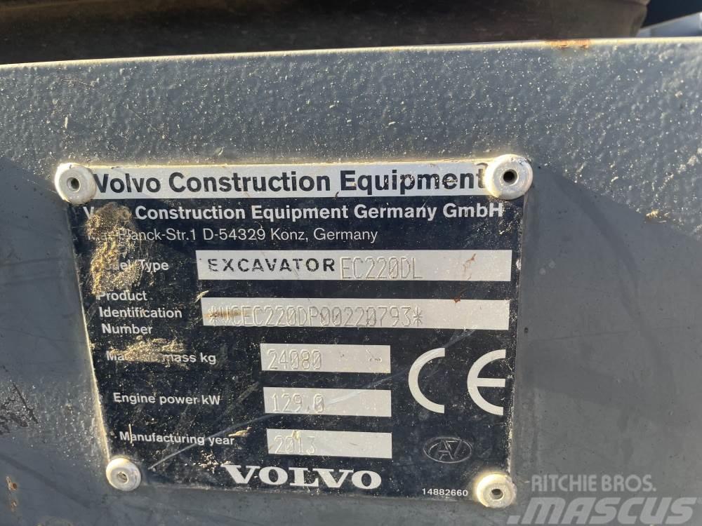 Volvo EC220DL Pásové rýpadlá