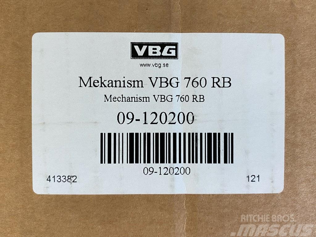 VBG Mekanismi 760 57mm uusi Podvozky a zavesenie kolies