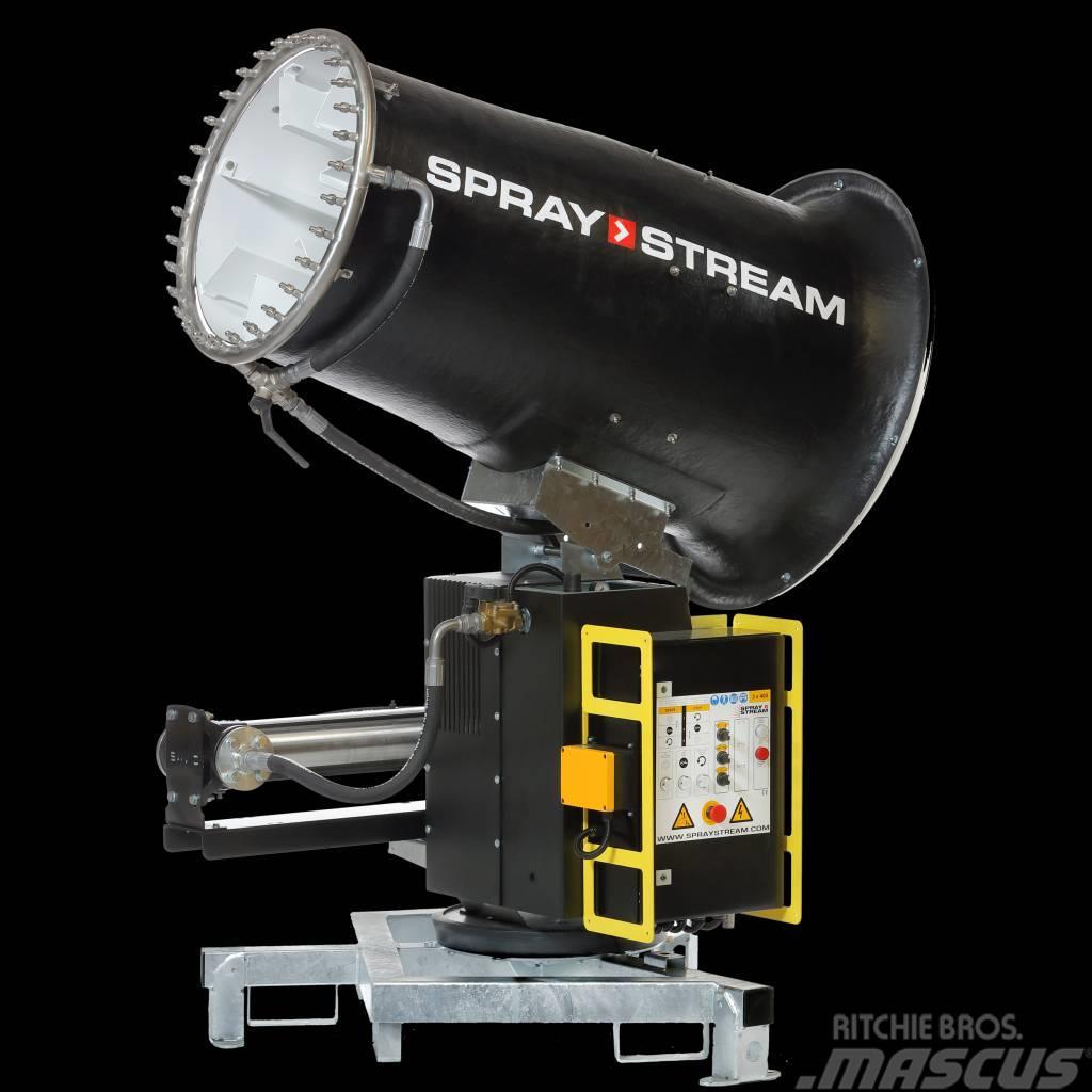 SprayStream STØV / FOG  Cannons   -         Støv/lugt-kontrol Hmliace zariadenia