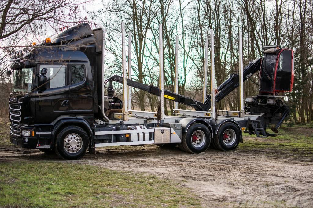 Scania R580 Nákladné vozidlá na prepravu dreva