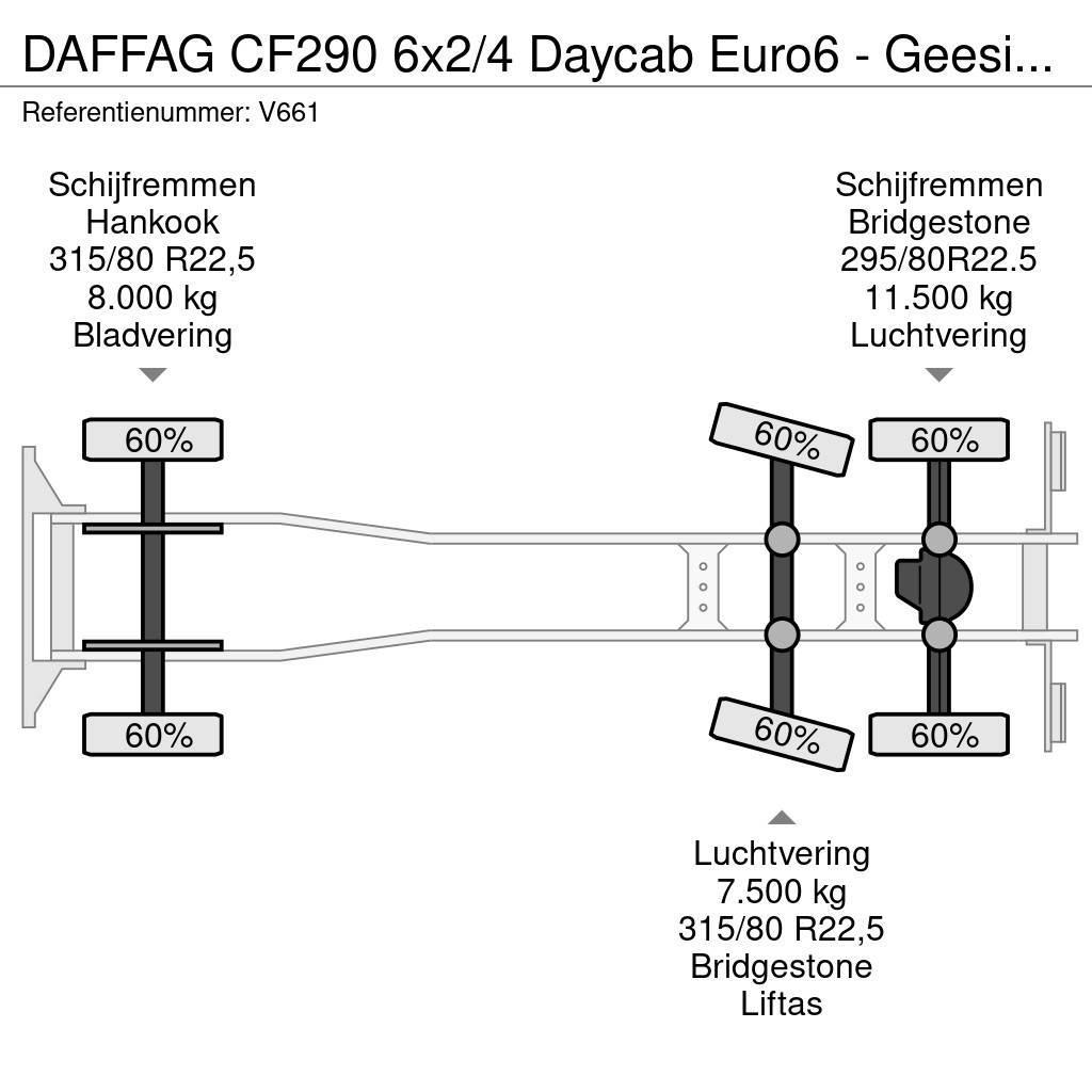DAF FAG CF290 6x2/4 Daycab Euro6 - Geesink GPMIII 20H2 Smetiarske vozidlá