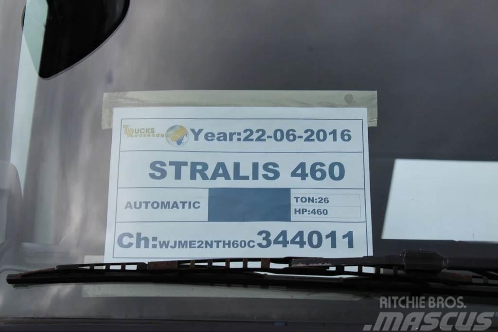 Iveco Stralis 460 + 6X2 + 20T Hákový nosič kontajnerov