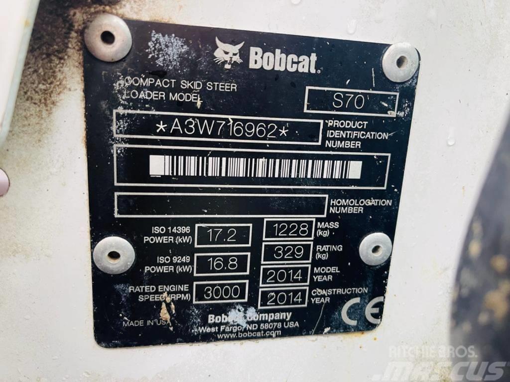 Bobcat S 70 Šmykom riadené nakladače