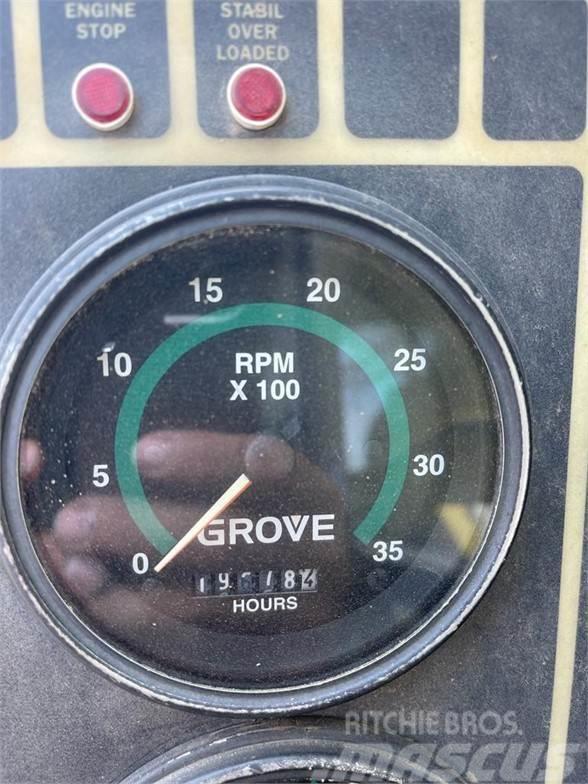 Grove TMS500E Autožeriavy, hydraulické ruky