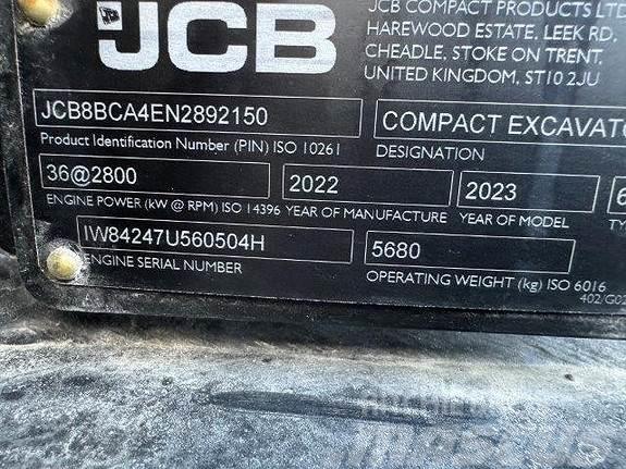 JCB 60C-2 Mini rýpadlá < 7t