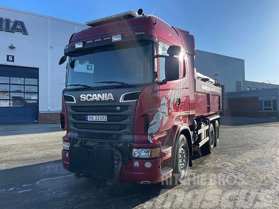 Scania R560CB6x2HSA, Istrail dumper, brøyteutstyr inkl. m Sklápače