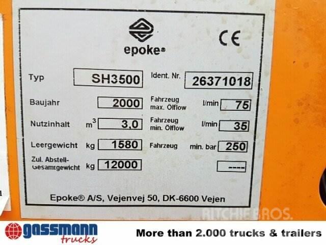 Epoke Salzstreuer SH 3500 mit Hydraulikantrieb Ďalšie príslušenstvo traktorov