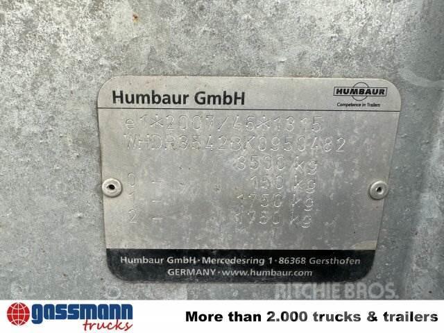 Humbaur HS 353016, Verzinkt Nízko rámové nákladné automobily